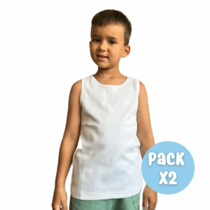 Pack 2 Underwear T-shirts (m/cero)